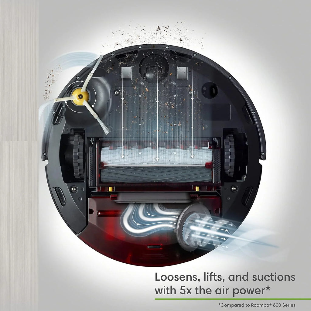 Robot Vacuum-Wi-Fi Connected Mapping, Works with Alexa, Ideal for Pet Hair, Carpets, Hard Floors, Power Boost Technology(Roomba 981)