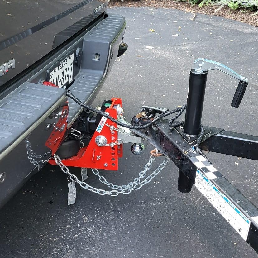 Air Hitch with Combo Ball Mount (2"  2-5/16" Balls), Fits 2" Hitch - 12,000 lbs(Fits 2)