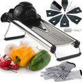 Advanced V-Shaped Stainless Steel Food Slicer, 6 Blades  Accessories