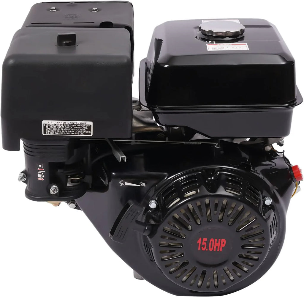 150CC 4 Stroke Engine Motor, Gy6 Single Cylinder Complete Engine Kit for 110cc-150cc Atvs and Go Karts and 11" Long Box Engine Size Scooters High-Flow Oil Pump CVT Carburetor Top Mount(150CC 4-Stroke Engine)