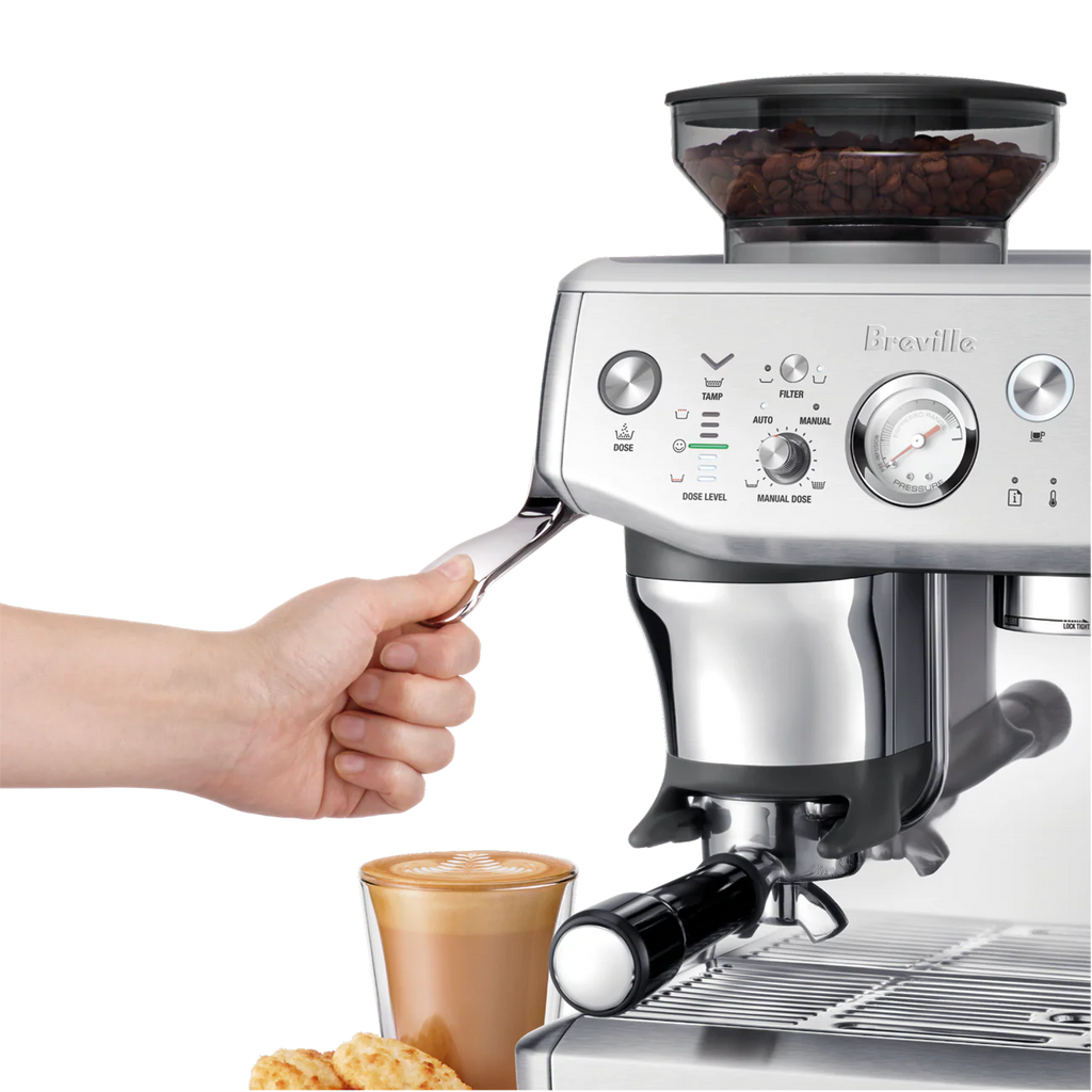 the Barista Express Impress(Brushed Stainless Steel)