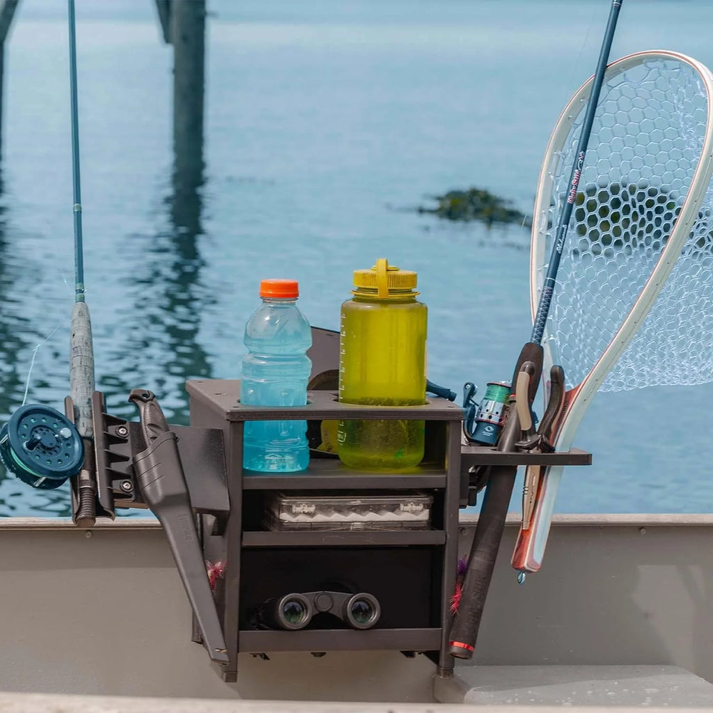 Boat Accessories for Fishing - Fits Gunnels Up to 2.5" Thick Regular(Kayak Tote)