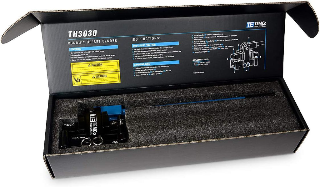 Dual Size Conduit Offset Bender 2 in 1 - both ?“ ?” EMT