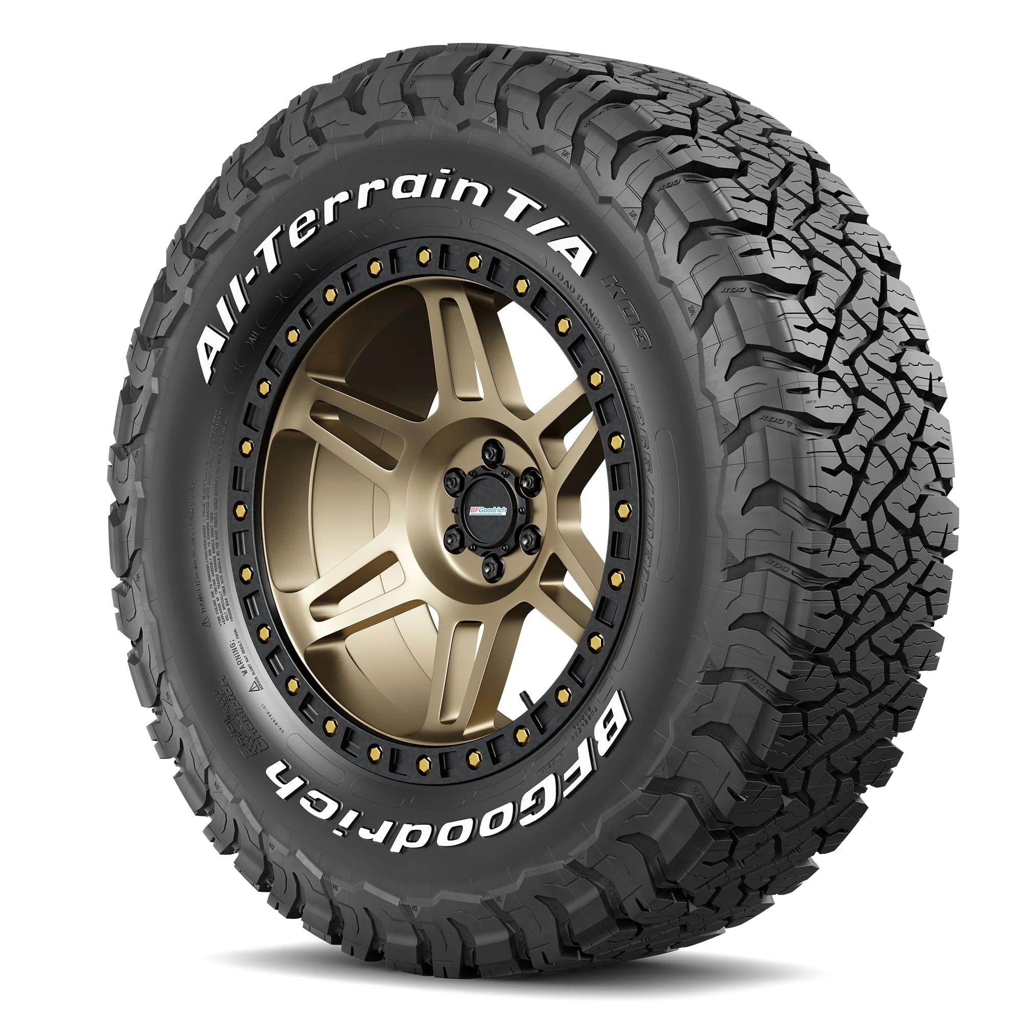 All terrain T/A KO3 All season LT295/60R20/E 126/123S tires