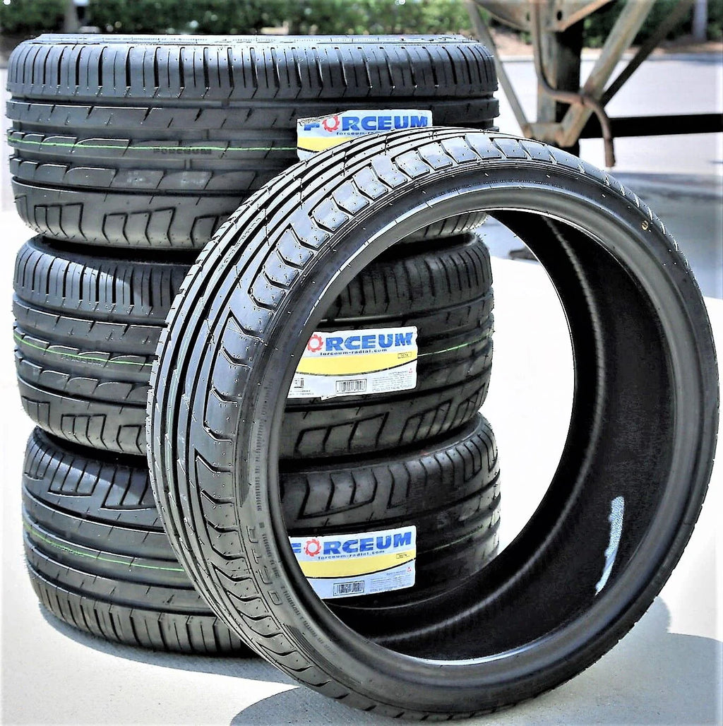 A pair of 2 (2) 245/40R20 ZR 99Y XL A/S high-performance all-season tires: 2014-16 Chevrolet Impala LTZ, 2017-18 Chevrolet Impala LT