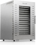 Commercial Food Dehydrator 16 Trays 1500W 70-190 F Large