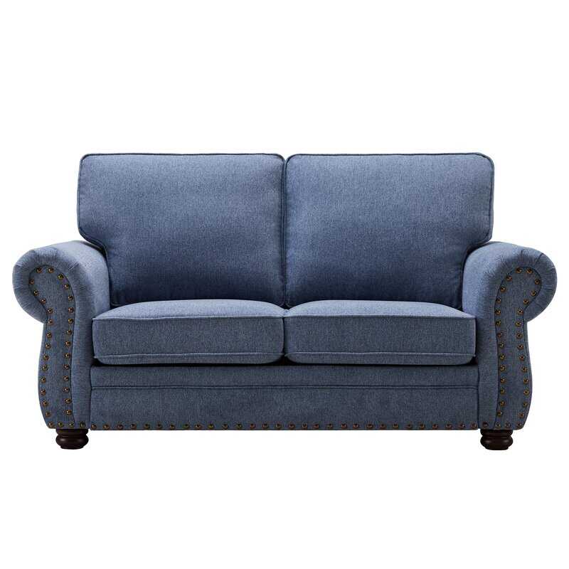 Norberto 66'' Rolled Arm Loveseat - Bed Bath  Beyond
