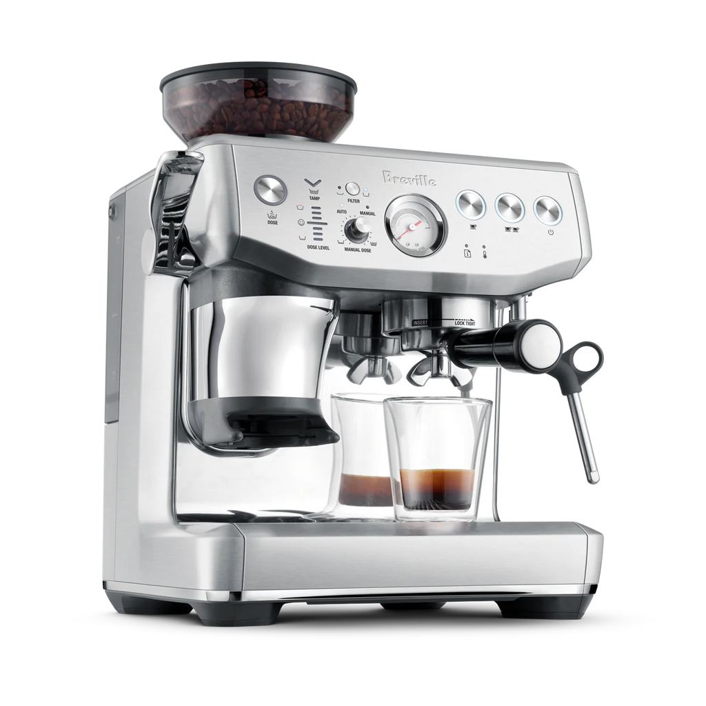 the Barista Express Impress(Brushed Stainless Steel)