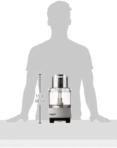 Food Processor, Pro Custom 11 Cup, Brushed Chrome