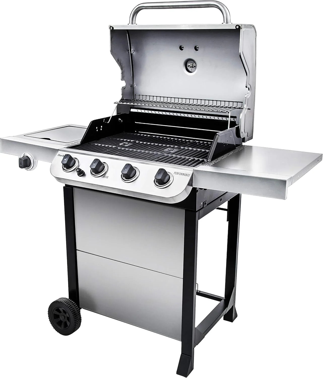 Performance Series Convective 4-Burner with Side Burner Cart Propane Gas Stainless Steel Grill - 463377319(Performance Series Convective 4-Burner with Side Burner Cart)