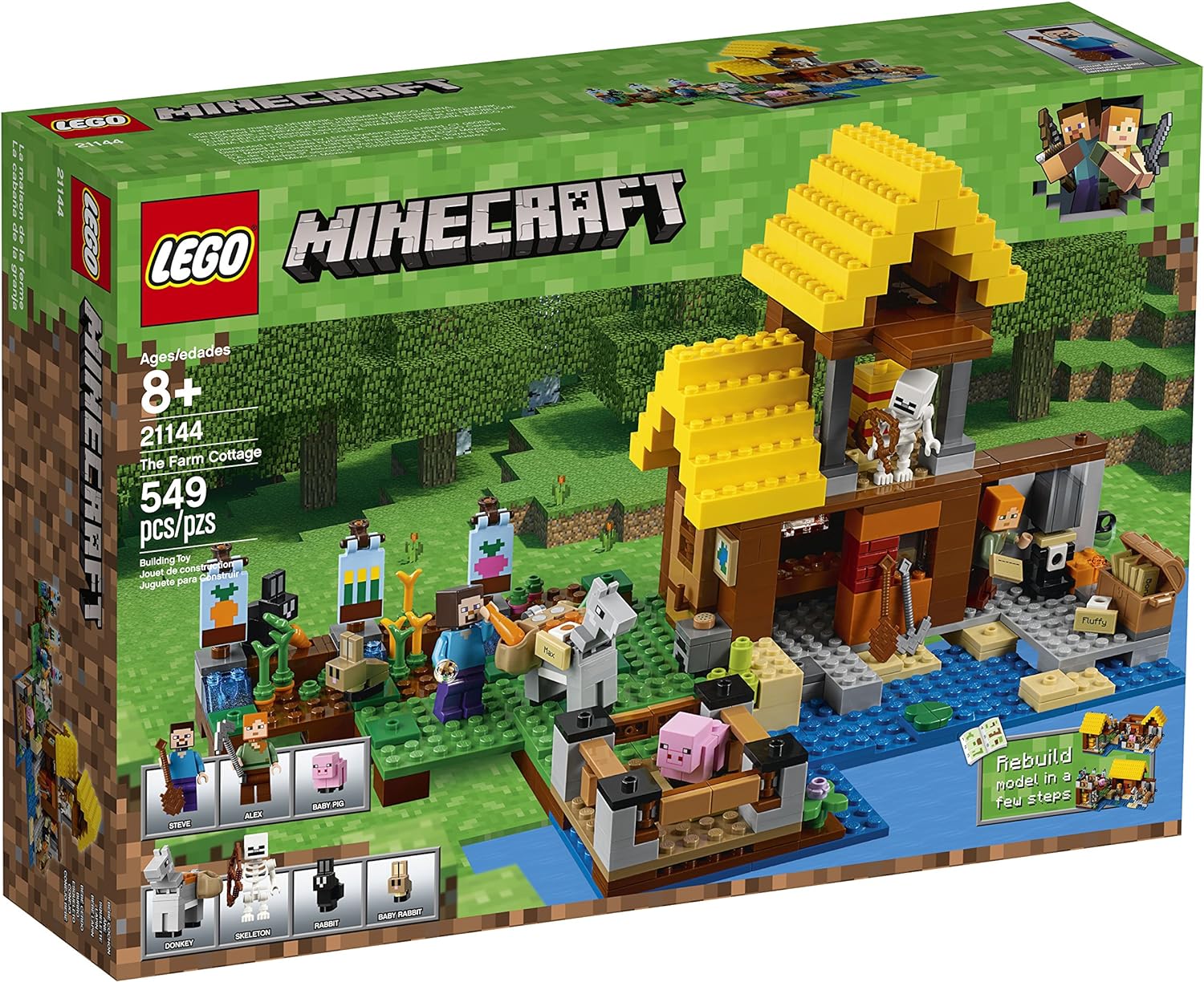 The Farm Cottage Building Kit (549 Piece)