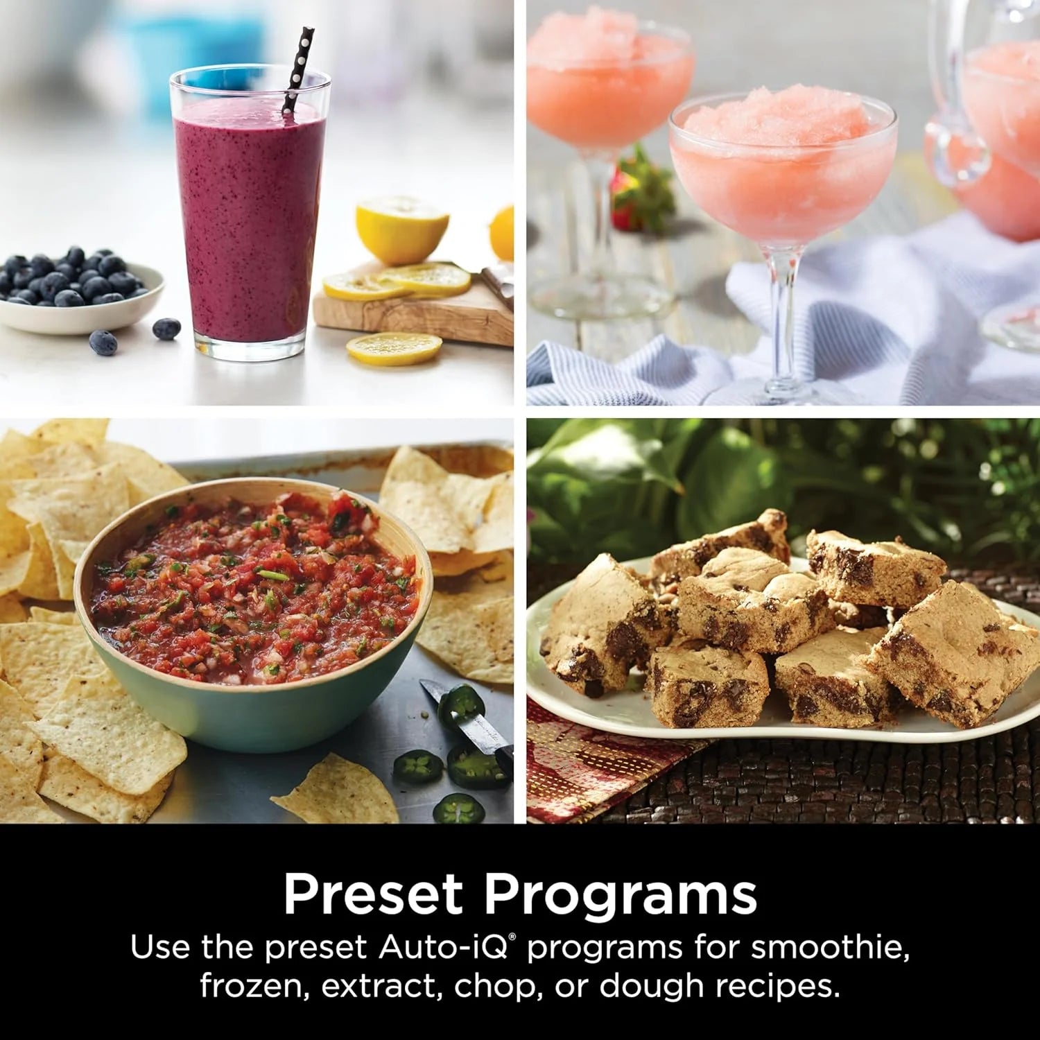 Mega Kitchen System, 1500W, 4 Functions for Smoothies, Processing, Dough, Drinks  More, with 72-oz.* Blender Pitcher, 64-oz. Processor Bowl, (2) 16-oz. To-Go Cups  (2) Lids, Black(Pitcher+Bowl+(2) 18-oz. Cups)