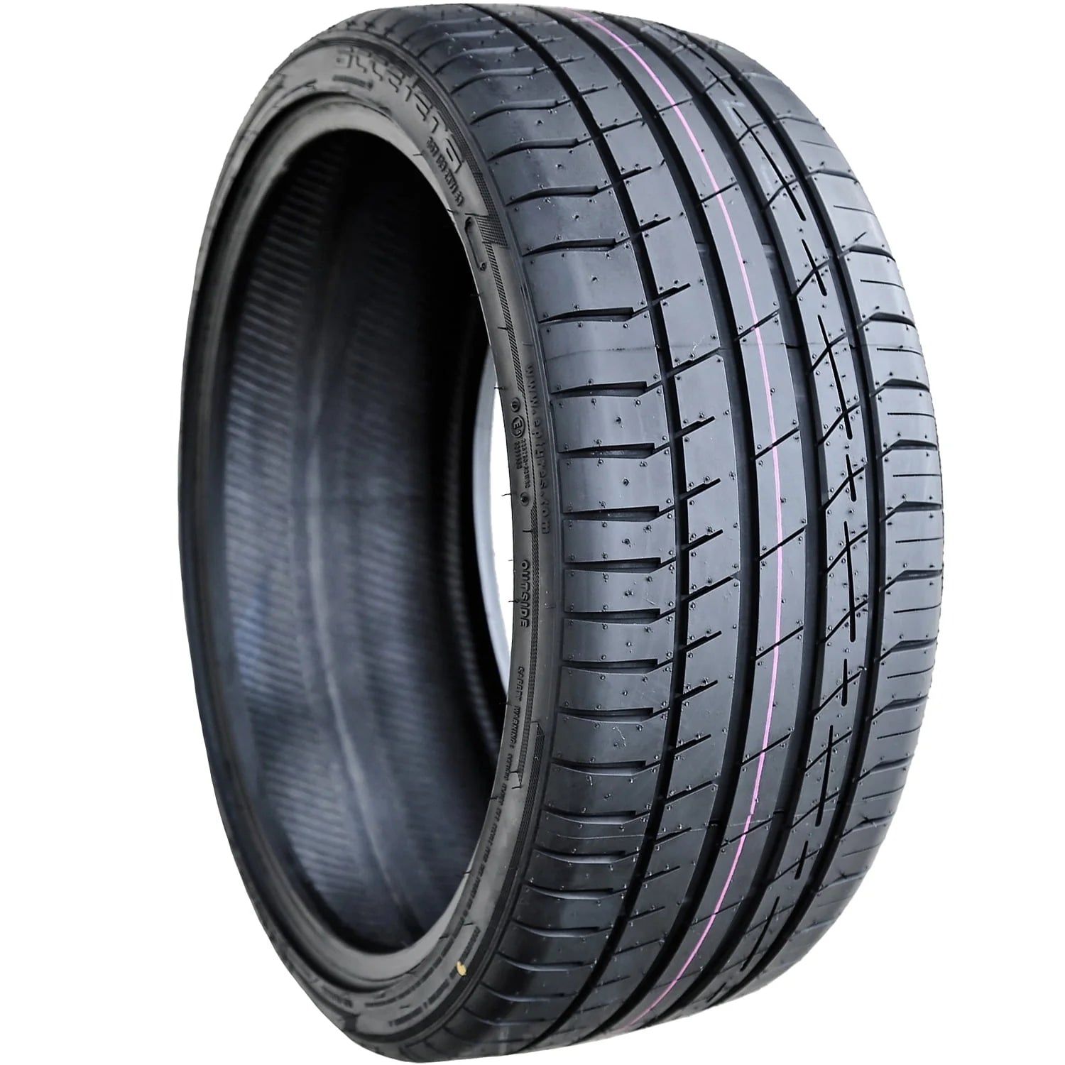 A pair of 2(2) 265/40ZR20 265/40R20 104Y XL AS A/S performance tires