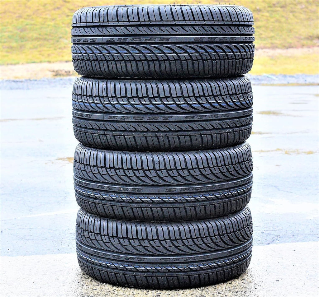 Set of 4 215/60R16 All-Season Radial Tires, 99V Load Range XL, 4-Ply BSW, UTQG 380AA