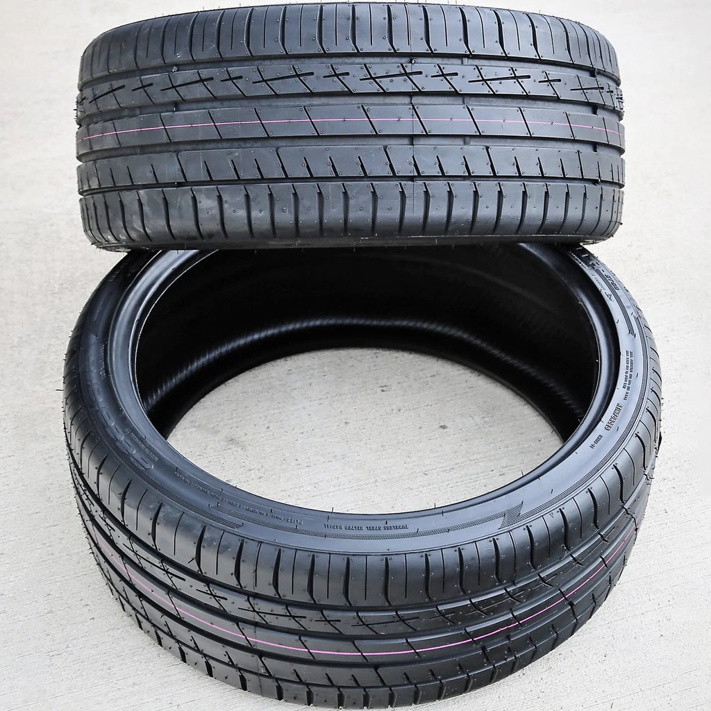 A pair of 2(2) 265/40ZR20 265/40R20 104Y XL AS A/S performance tires
