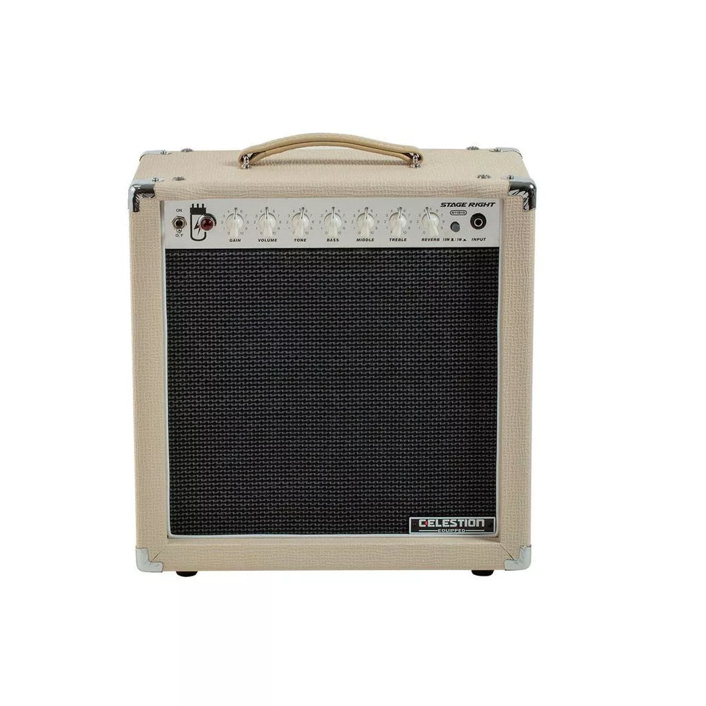 15-Watt 1×12 Guitar Combo Tube Amp with Celestion Speaker and Spring Reverb