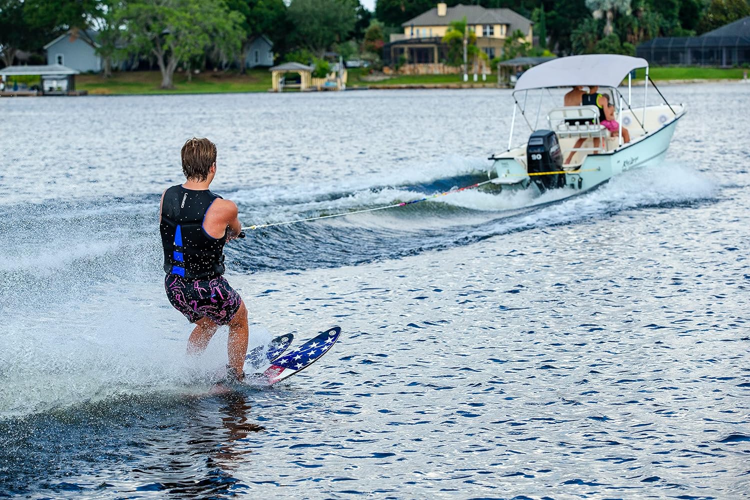 Celebrity 68 Water Ski w/X-7 Adjustable Bindings(MULTICOLOR/68)