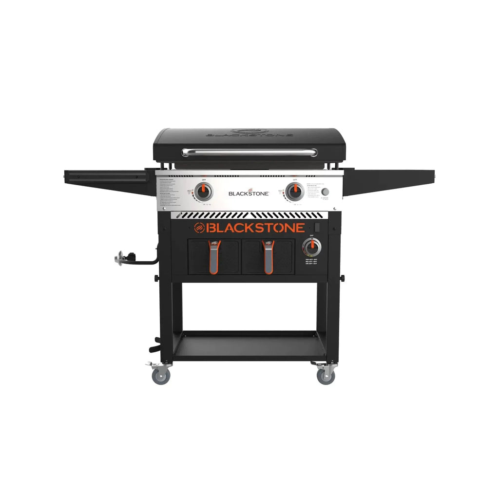 Clearance SaleBlackstone 2-Burner 28" Griddle with Electric Air Fryer and Hood