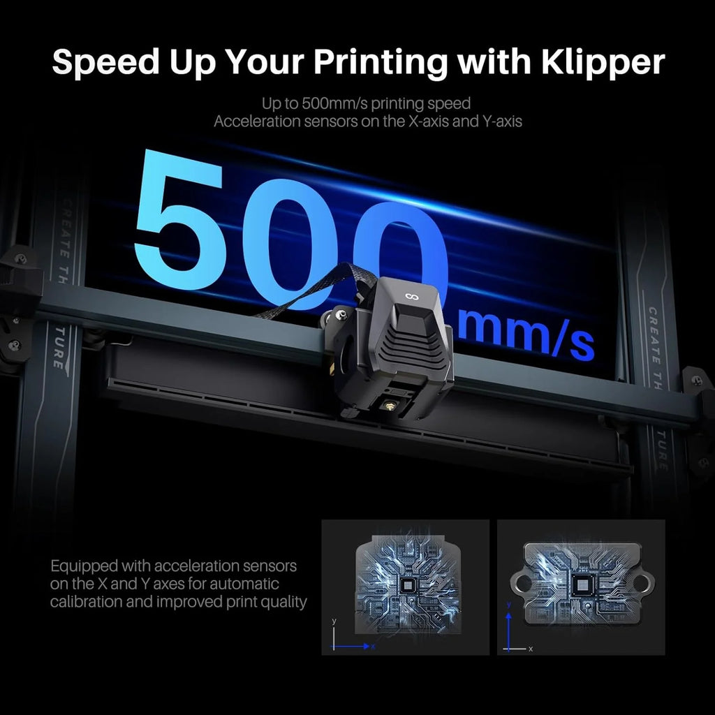 Printer with Auto Bed Leveling, Dual-Gear Direct Extruder, Dual Lead Screw Drive, Removable Capacitive Screen, 8.85x8.85x11in Large Printing Size(Neptune 4 Pro)