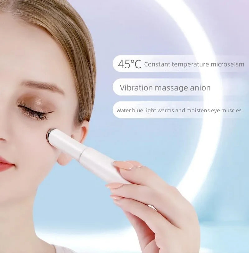 20pcs eye beauty instrument eye massage pen beauty instrument vibration hot compress multifunctional eye massage stick.
