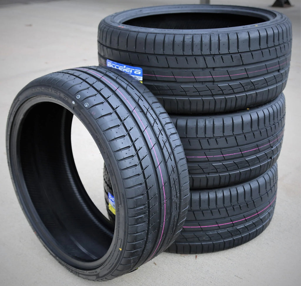 A pair of 2(2) 265/40ZR20 265/40R20 104Y XL AS A/S performance tires