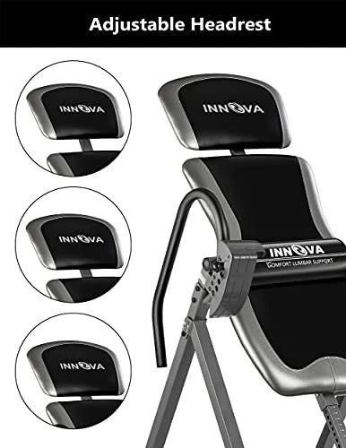 INNOVA HEALTH AND FITNESS ITX9600 Heavy Duty Inversion Table, Standard Ankle Holding System