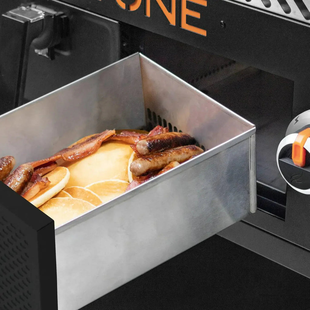Clearance SaleBlackstone 2-Burner 28" Griddle with Electric Air Fryer and Hood