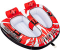 2-Person Inflatable Draggable Lifebuoy for Boat Rescue  Water Sports(2-Person)