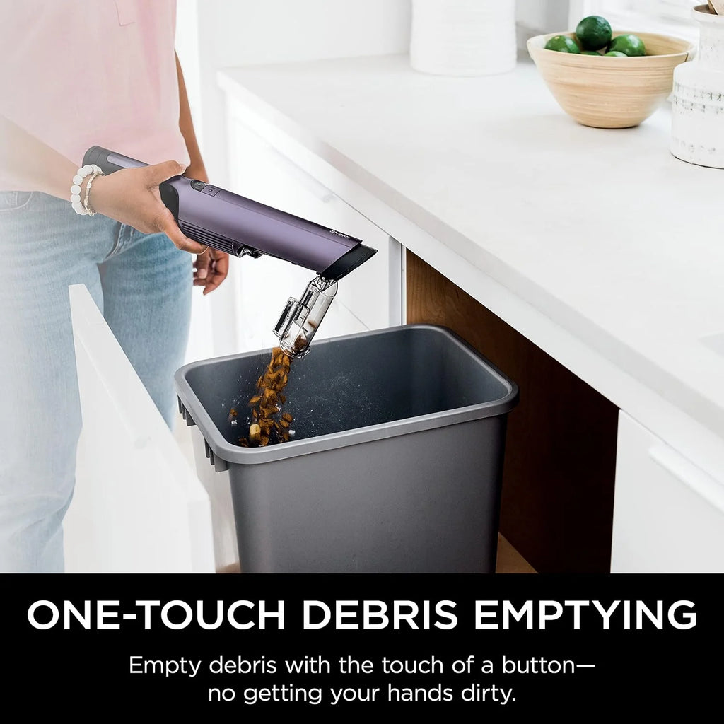 Cordless Hand Vacuum, Ultra-Lightweight and Portable with Powerful Suction and Tools for Pets, Designed for Car and Home, Purple (Renewed)