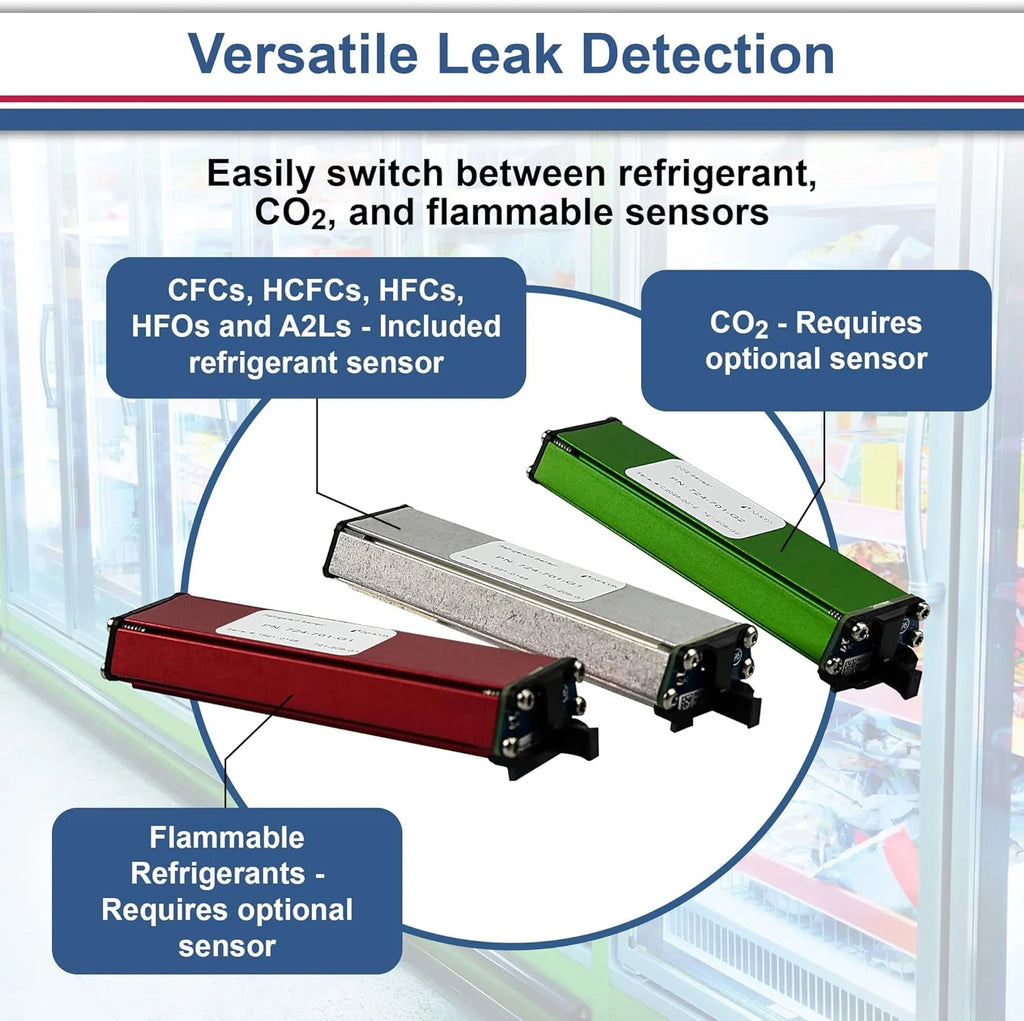Refrigerant Leak Detector and Portable Monitor, Model: 724-202-G1,Off-White(Monitor)