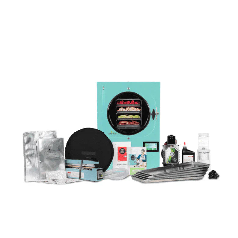 Right Medium Freeze Dryer with Mylar Starter Kit, Stainless Steel, 6L Capacity, -46 Temperature