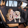 Back Seat Extender ,Dog Car Seat Cover, Camping Air Mattress, Hammock Travel Bed,Non Inflatable Car Bed Mattress for Car SUV Truck (Black)(Black)