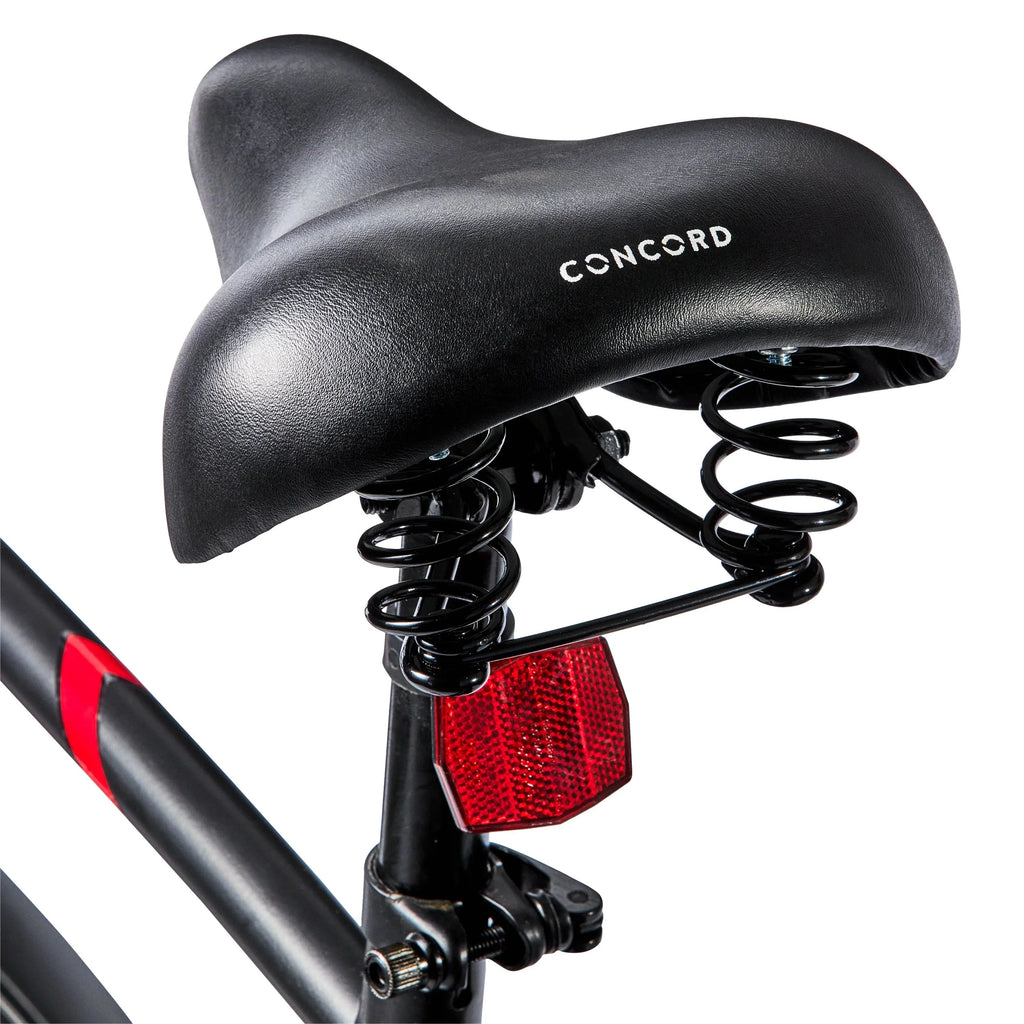 Concord Pacifica Cruiser Bicycle, Adult, Unisex, Matte Black