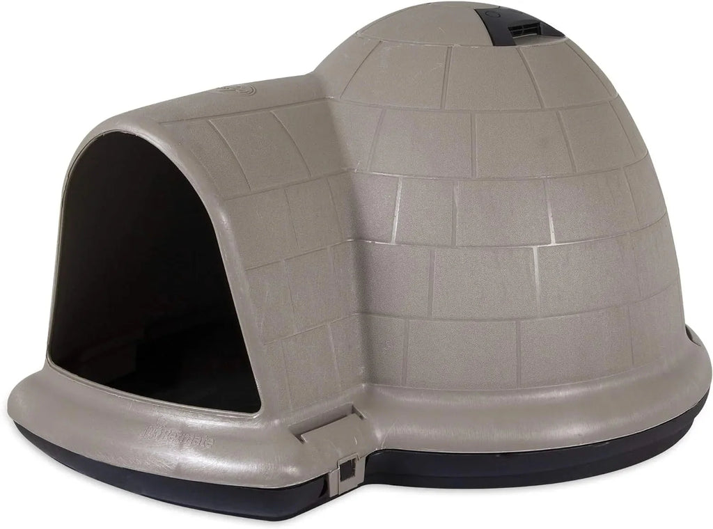 Petmate Indigo Dog House (Igloo Dog House, Made in USA with 90% Recycled Materials, All Weather Protection Pet Shelter) for XL Dogs 90 to 125 pounds, Made in USA(Default Title)