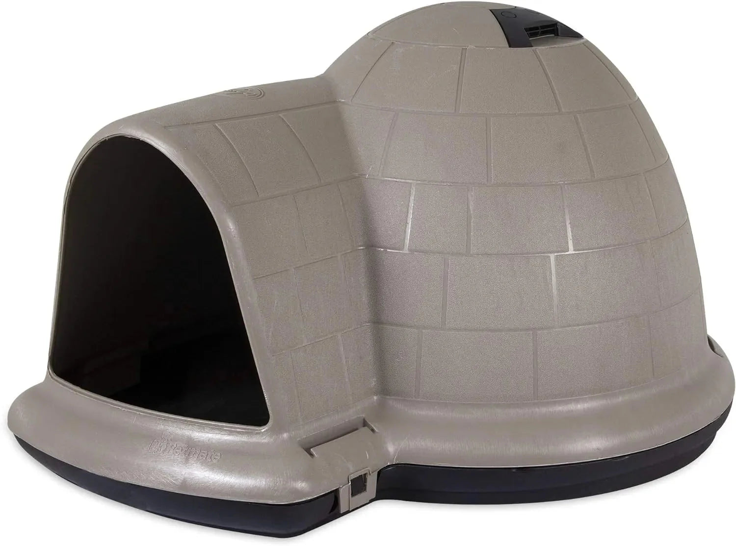 Petmate Indigo Dog House (Igloo Dog House, Made in USA with 90% Recycled Materials, All Weather Protection Pet Shelter) for XL Dogs 90 to 125 pounds, Made in USA(Default Title)
