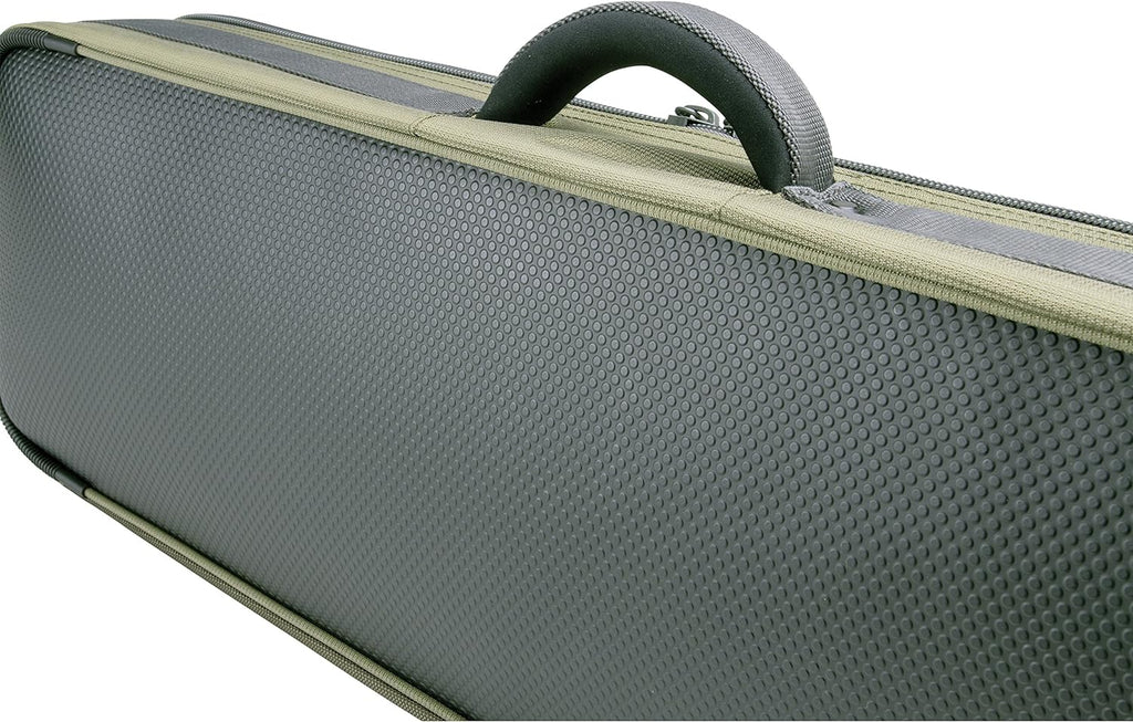 Olive Fly Fishing Rod  Gear Bag  Holds 4 Rods, Heavy Honeycomb Frame
