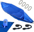 Lnsulated Hammock, Double-Wide Camping Sleeping Pad  Waterproof Beach Blanket All in One - Features Built-in Adjustable Pillow, Carabiners, Tree Straps  Waterproof QuickPump? Stuff Sack