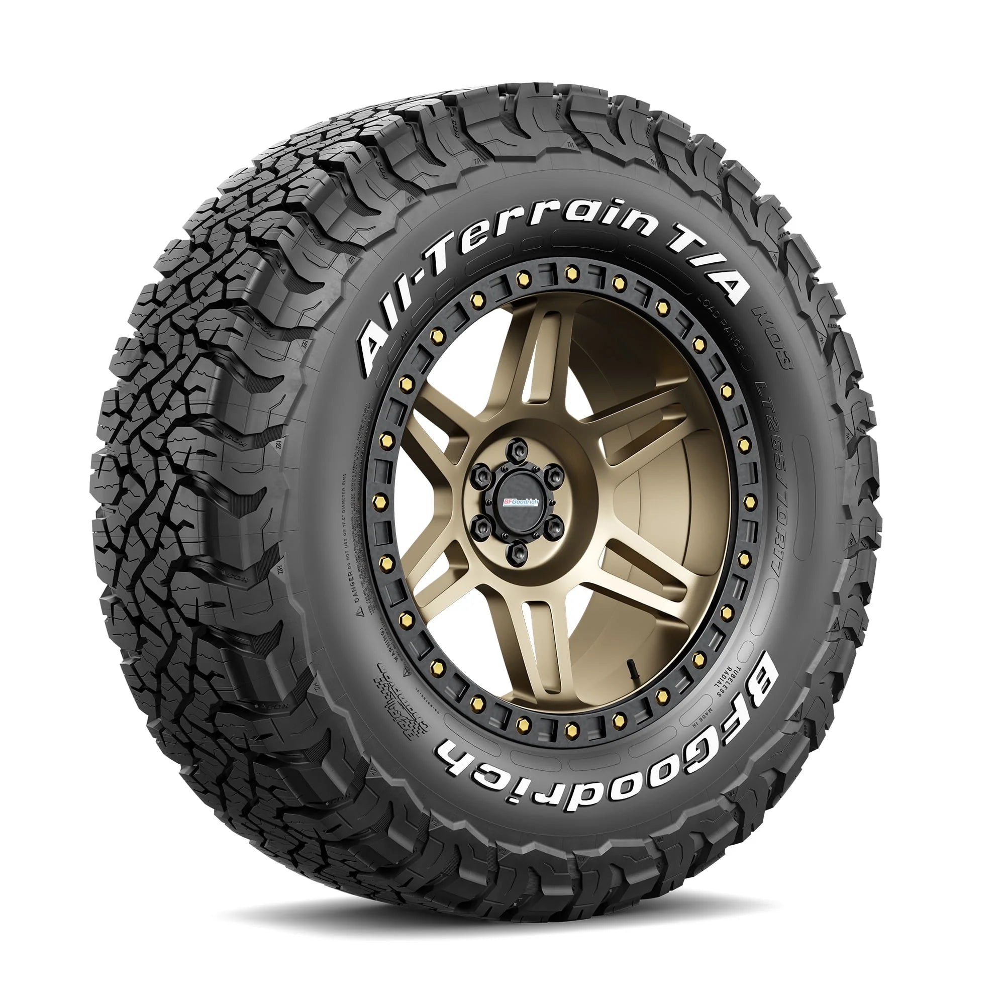 All terrain T/A KO3 All season LT295/60R20/E 126/123S tires