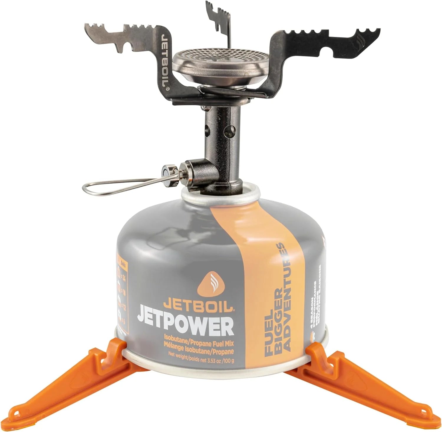 Ultralight Camping  Backpacking Stove System, Nesting Portable Propane/Isobutane Burner with Cooking Cup for Outdoor Trips  Hiking