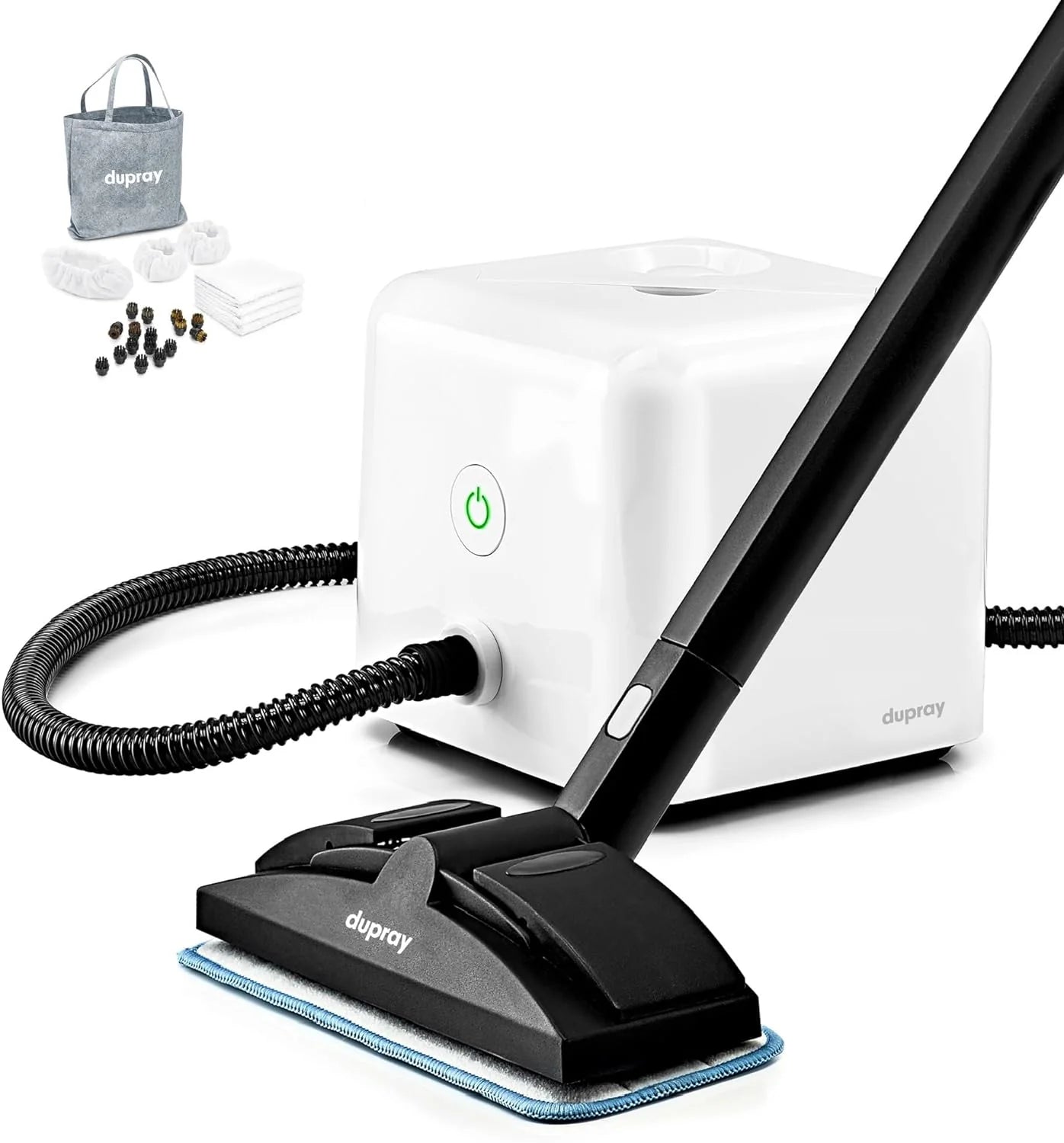Neat Steam Cleaner Powerful Multipurpose Portable Steamer for Floors, Cars, Tiles Grout Cleaning Chemical Free Disinfection Kills 99.99%* of Bacteria and Viruses(Neat with Advanced Cleaning Pack)