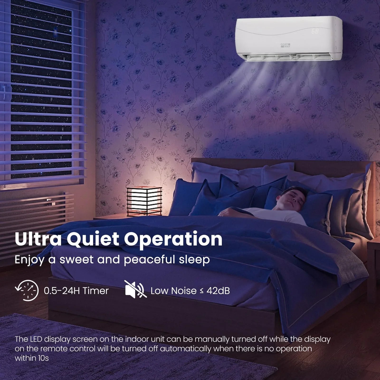 12000BTU Mini Split Air Conditioner Heater