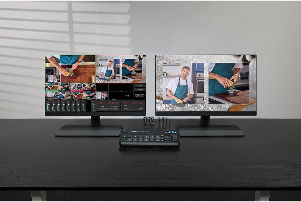 All-in-One Production Solution for Podcasting, Streaming, Music Production and Content Creation,Black(RCP II/Black)