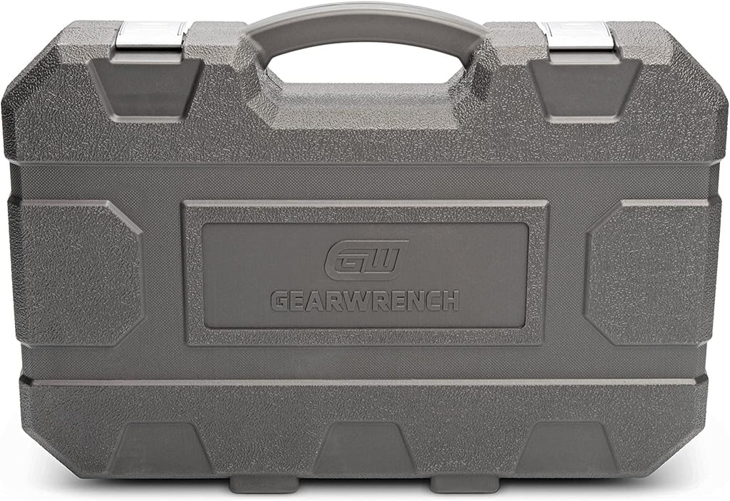65 Piece 1/2" Drive Standard  Deep SAE/MM Impact Socket Set - 89095