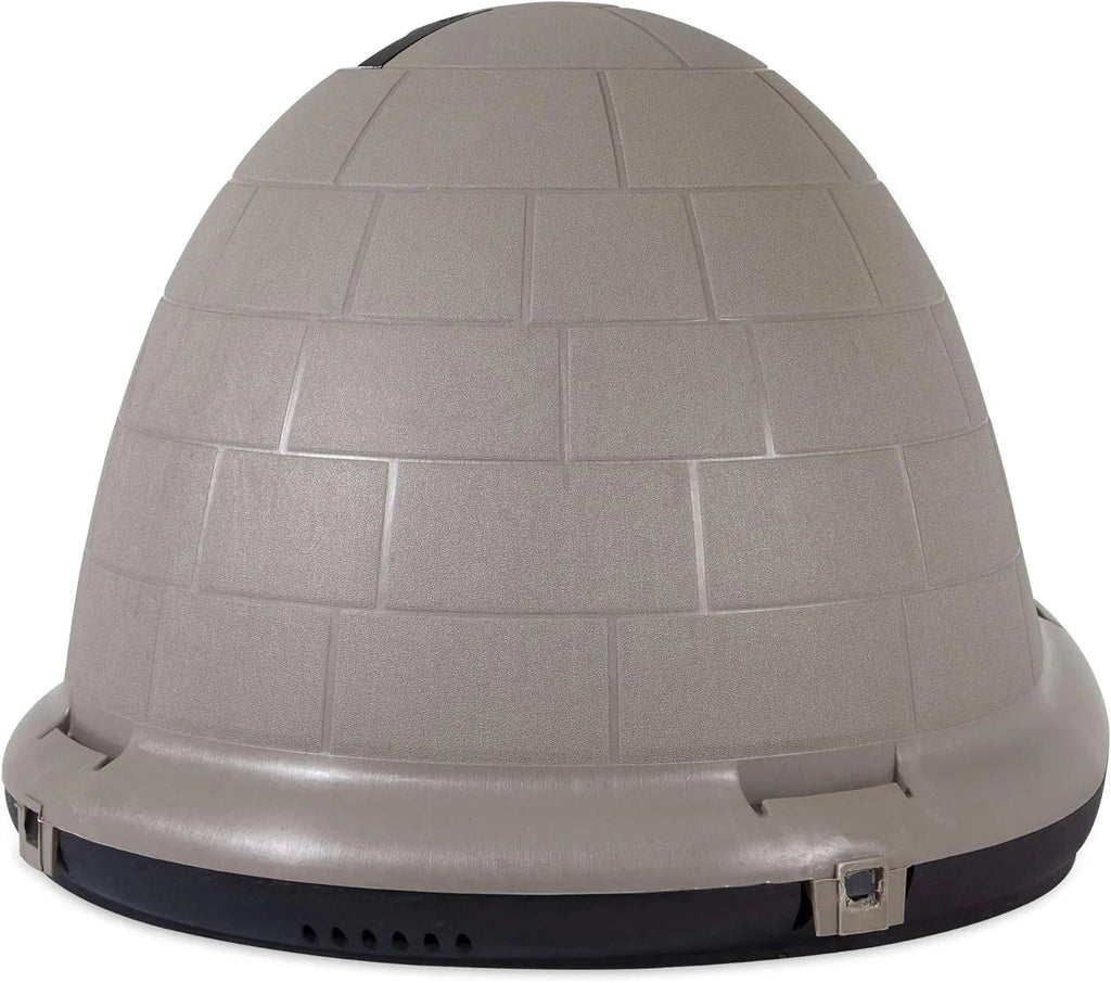 Petmate Indigo Dog House (Igloo Dog House, Made in USA with 90% Recycled Materials, All Weather Protection Pet Shelter) for XL Dogs 90 to 125 pounds, Made in USA(Default Title)