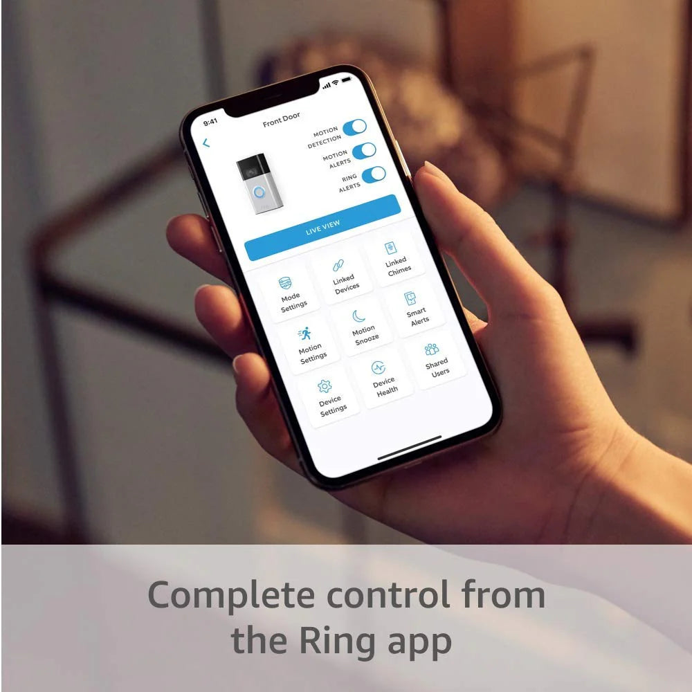Ring Video Doorbell with Ring Stick Up Cam (White) and Ring Alarm 8-piece (White)(Venetian Bronze/with Ring Stick Up Cam and Alarm 8PC)