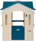 Cape Cottage Playhouse - Blue Large(Silver， Blue， Golden)