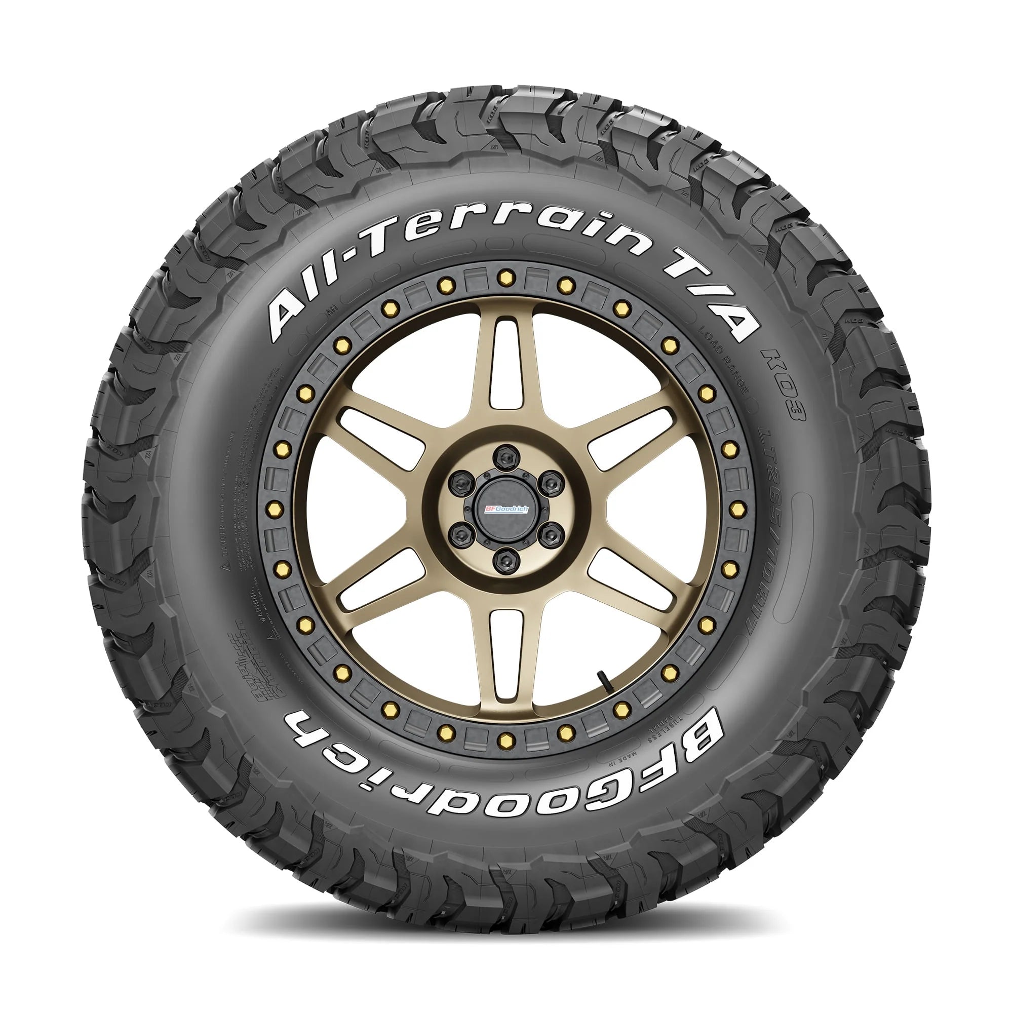 All terrain T/A KO3 All season LT295/60R20/E 126/123S tires