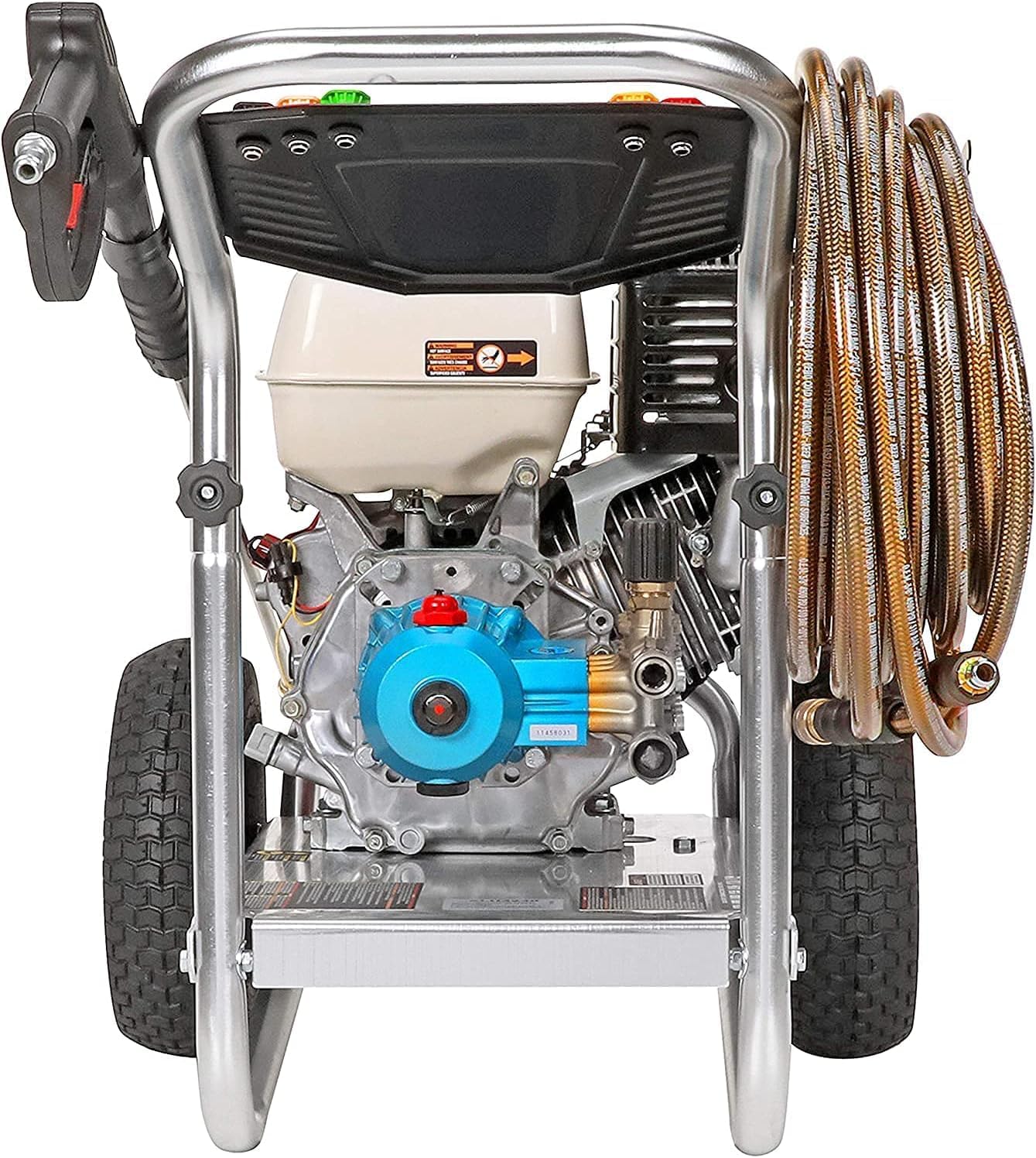 Cleaning ALH3425 Aluminum Series 3600 PSI Gas Pressure Washer, 2.5 GPM, Honda GX200 Engine, Includes Spray Gun and Extension Wand, 5 QC Nozzle Tips, 5/16-inch x 35-foot MorFlex Hose.(4200 PSI CRX420)