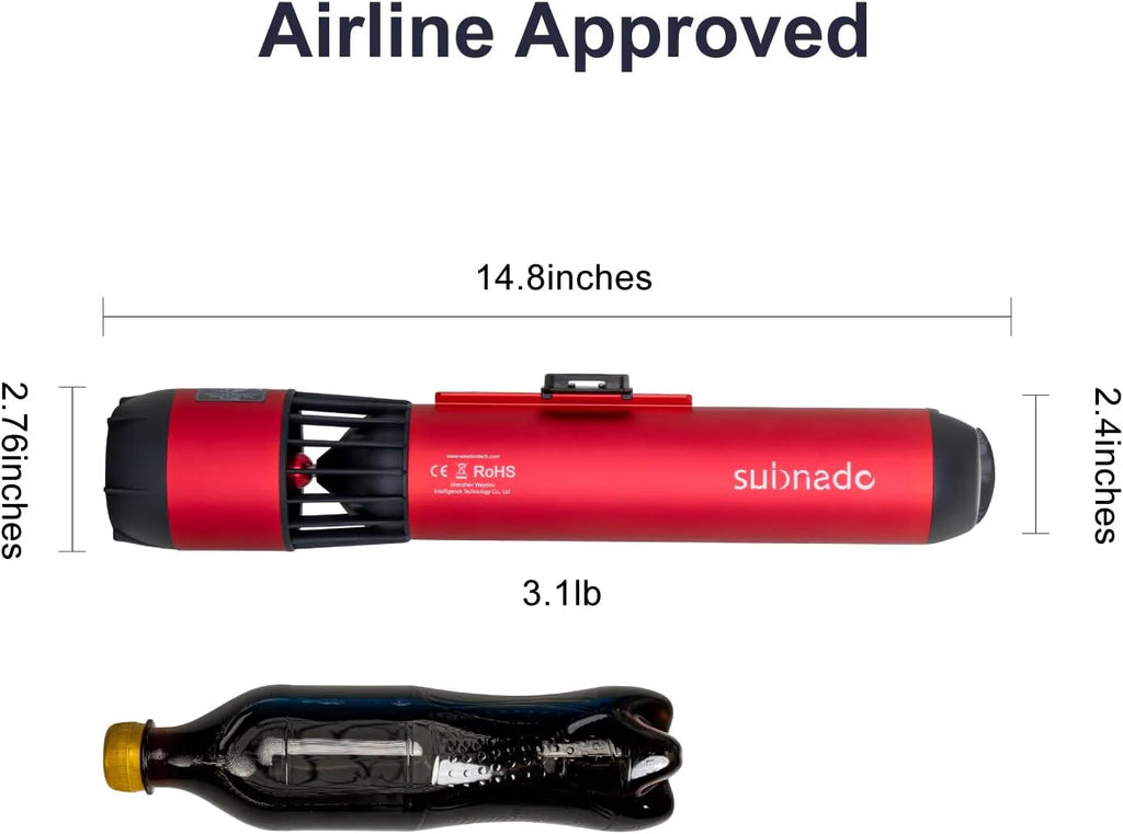 Underwater Scooter Black and Red Special Version(BLACK)