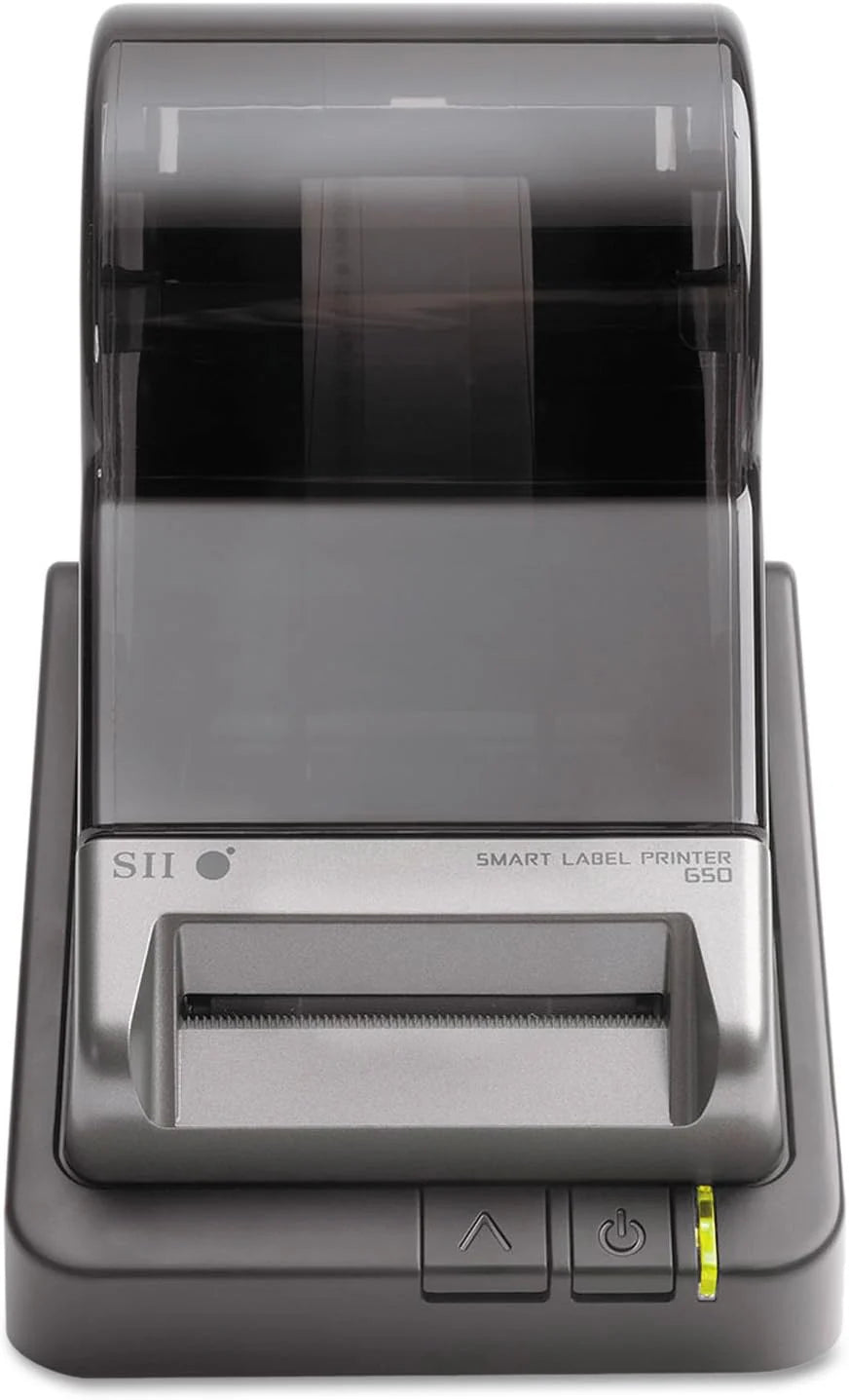 Seiko Instruments Smart Label Printer 650, USB, PC/Mac, 3.94 inches/second, 300 DPI